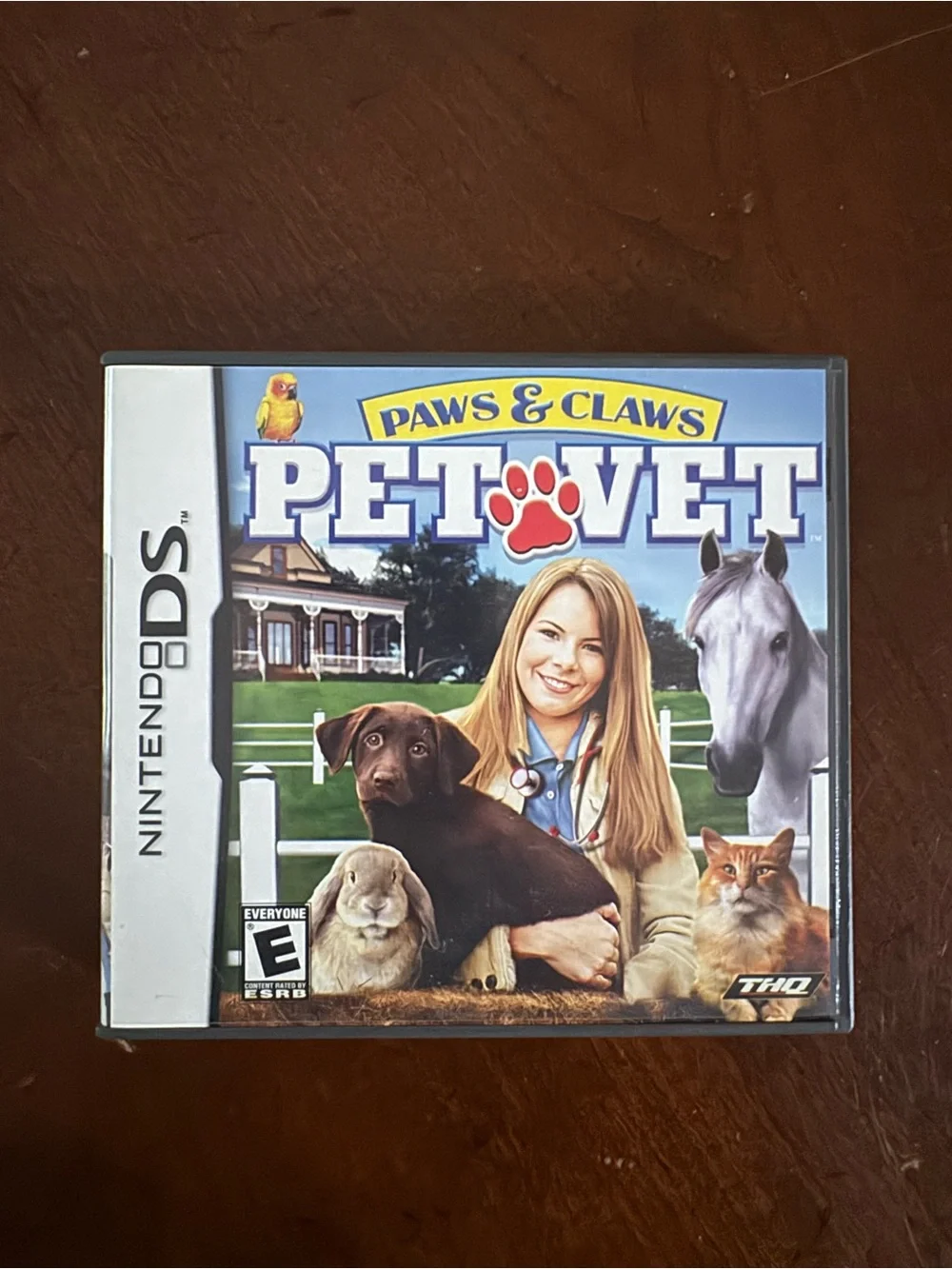 Paws & Claws Pet Vet Nintendo DS Game - Blue